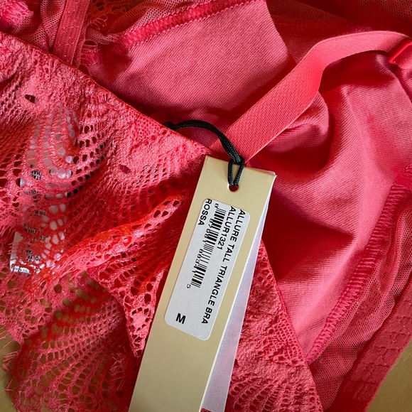 NWT Cosabella Allure Tall Triangle Rossa Bralette - Picture 2 of 4